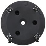 Base de Parasol vidaXL avec Roues pour Pôles Ø38-48 mm 13 kg Ronde