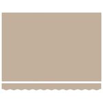 vidaXL Cadre d'auvent Beige 350 x 200 cm Polyester avec revêtement PU
