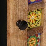 vidaXL Table basse Naturel 80 x 50 x 40 cm Bois de mangue massif