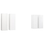 vidaXL Meubles TV 4 Pièces Blanc 30 5x30x90 cm Bois d'ingénierie