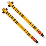 Legami EP0029 EP0029 - Lot de 2 stylos à encre gel effaçable - Erasable Pen - Bee