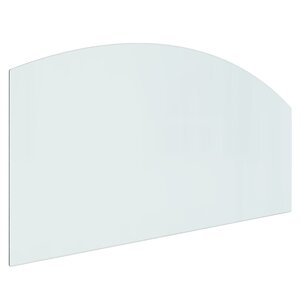 vidaXL Plaque de verre pour cheminée 120x60 cm
