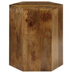 vidaXL Ensemble de table basse 3 Pièces Bois de manguier massif