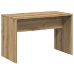vidaXL Tabouret de toilette chêne artisanal 70x35x45cm bois ingénierie