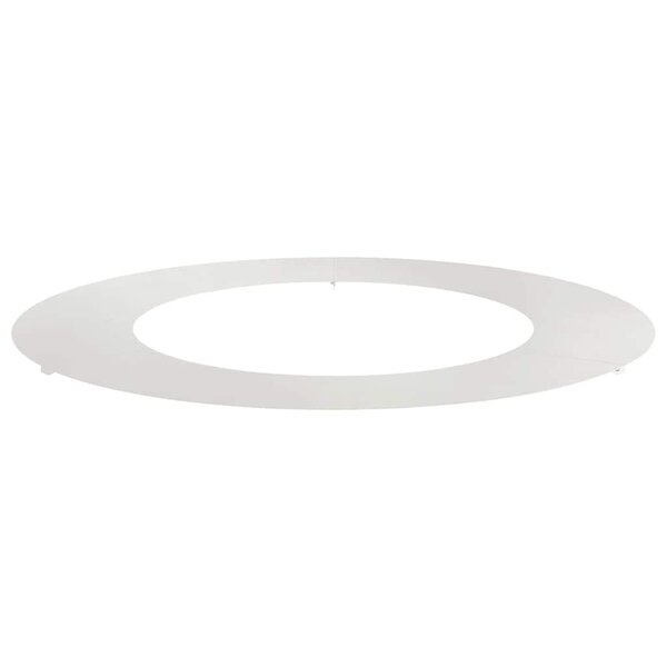 vidaXL Anneau d'arbre plat Ø50/80 cm en acier inoxydable