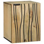 vidaXL Ensemble de mobilier de salle de bain 5 Pièces Marron Moyen