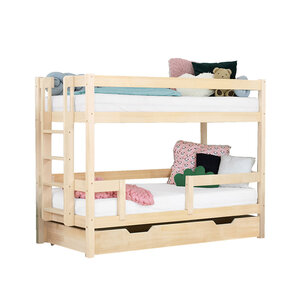 Lit superposé ULURU avec tiroir - verni