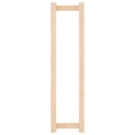 vidaXL Porte-serviette 23x18x90 cm Bois de pin massif