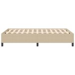 vidaXL Cadre de lit Vert gris 120 x 190 cm Tissu en velours côtelé