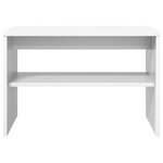 vidaXL Meuble TV Blanc 60 x 35 x 40 cm Bois d'ingénierie
