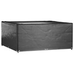vidaXL Housses de salon de jardin 2 Pièces 16 œillets 250x250x90 cm carré