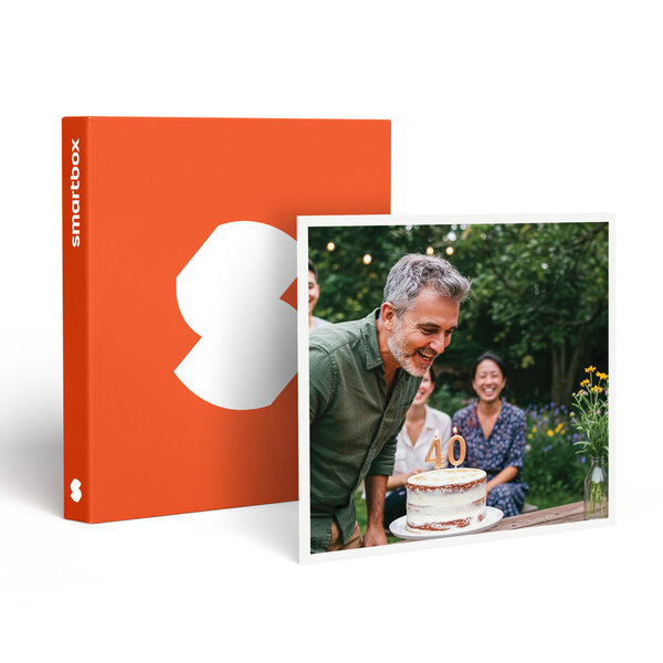 SMARTBOX - Coffret Cadeau Joyeux anniversaire ! Pour les 40 ans d'un homme -  Multi-thèmes