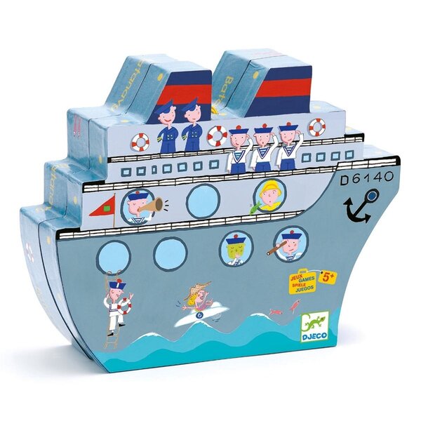 Djeco DJ05270 - Bataille navale Naviplouf