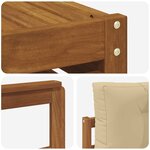 vidaXL Ensembles de canapés 11 pc Naturel et Beige