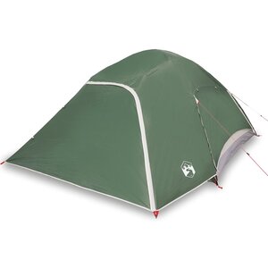 vidaXL Tente familiale à dôme 6 personnes vert imperméable