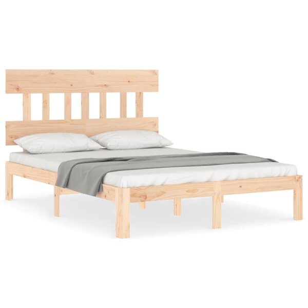 vidaXL Cadre de lit sans matelas 120x200 cm bois de pin massif
