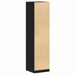 vidaXL Armoire Chêne noir 50 x 50 x 200 cm Bois d'ingénierie