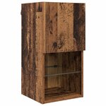 vidaXL Unité murale de TV 6 Pièces Bois Ancien Bois d'ingénierie