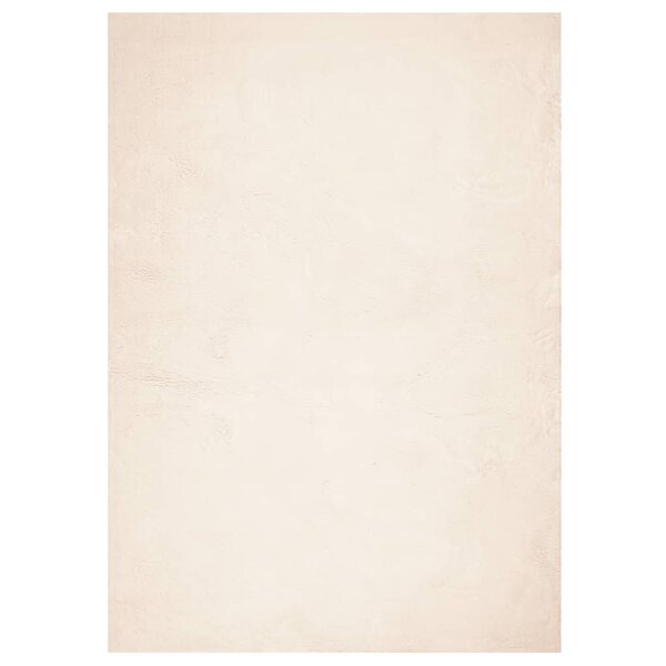 vidaXL Tapis HUARTE à poils courts doux et lavable beige 160x230 cm