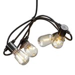 Konstsmide guirlande lumineuse avec 40 ampoules ovales transparentes