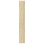 vidaXL Bibliothèque chêne sonoma 60x24x176 cm bois d'ingénierie