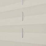 vidaXL Store plissé 110x125 cm Crème