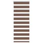 vidaXL Store zèbre marron 60x150 cm largeur du tissu 55 9 cm polyester