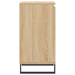 vidaXL Buffet chêne sonoma 40x35x70 cm bois d'ingénierie