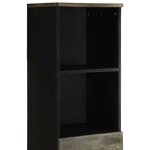vidaXL Armoire de salle de bain 38x33x160 cm bois massif de manguier
