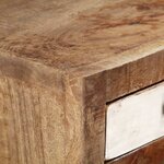 vidaXL Armoire à tiroirs 45 x 30 x 105 cm Bois de récupération massif