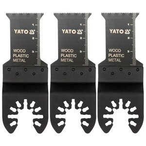 Yato ensemble de lames de scie en plongée 3 pièces