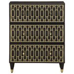 vidaXL Armoire latérale 60x33x75 cm bois massif de manguier