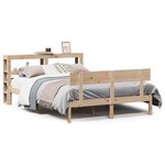 vidaXL Cadre de lit sans matelas 160x200 cm bois massif de pin