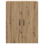 vidaXL Armoire Murale 2 Pièces Chêne artisanal 69 5 x 34 x 90 cm
