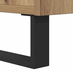 vidaXL Meuble TV chêne artisanal 150x30x44 5 cm bois d'ingénierie