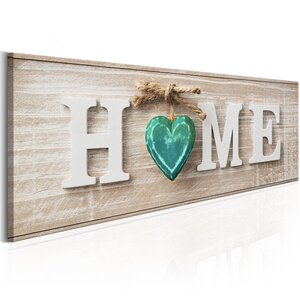 Tableau - home: blue l x h en cm 135x45