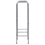 vidaXL Étagère de rangement pour 6 caisses Argenté 96x33x116 cm Acier