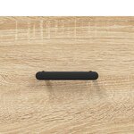 vidaXL Buffet chêne sonoma 100x36x60 cm bois d'ingénierie