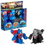Hasbro G03385L10 - Ensemble de figurines Transformers One Optimus Prime vs Megatron