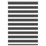 vidaXL Store zèbre noir 105x150 cm largeur du tissu 100 9 cm polyester