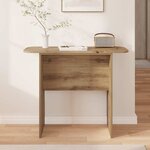 vidaXL Table console Chêne artisanal 93 x 40 x 75 cm Bois d'ingénierie