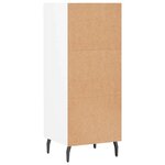 vidaXL Buffet blanc 34 5x32 5x90 cm bois d'ingénierie