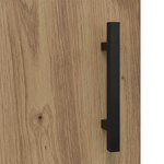 vidaXL Buffet Chêne artisanal 69 5 x 34 x 90 cm Bois d'ingénierie