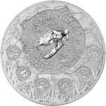 Pièce de monnaie en Argent 20 Dollars g 31.1 (1 oz) Millésime 2026 Megafauna CAVE LION