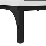vidaXL Cabinet de salle de bain avec tiroir Blanc 39.5 x 36 x 88 cm