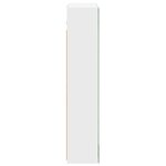 vidaXL Armoire Miroir de Salle de Bain Blanc 50 x 14 5 x 70 cm
