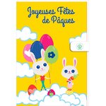 Carte De Pâques - Activité Pour Enfant - Marionnettes À Colorier - Draeger paris