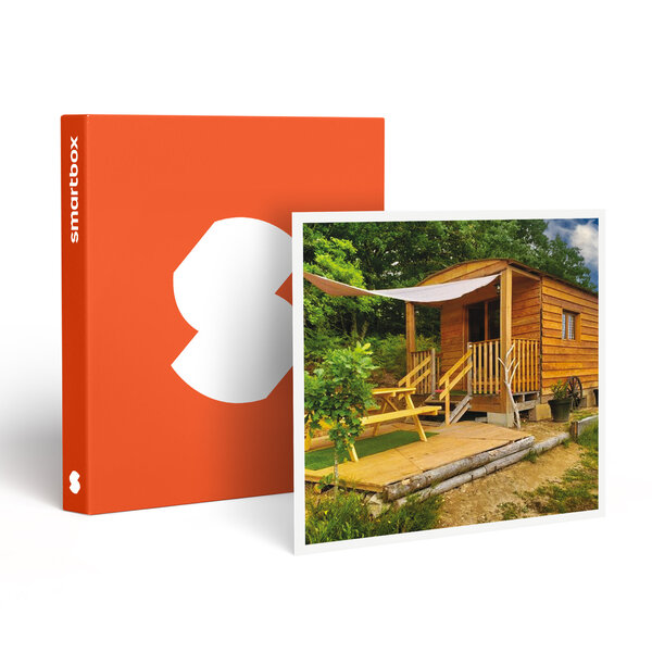 SMARTBOX - Coffret Cadeau 2 jours insolites en roulotte avec dîner près d’Aurillac -  Séjour