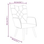 vidaXL Chaise de relaxation avec repose-pied Patchwork Tissu