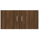 vidaXL Armoire murale Chêne marron 80x39x40 cm Bois d'ingénierie
